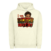 Pigment Pistachio i am black history black boy peekaboo juneteenth Urban Hoodie - CowGirlArtShop