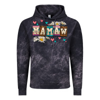 Cloud Black daisy mamaw Vintage Hoodie - AdoDesignShop
