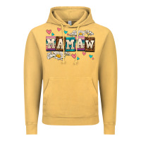 Vintage Mustard daisy mamaw Vintage Hoodie - AdoDesignShop