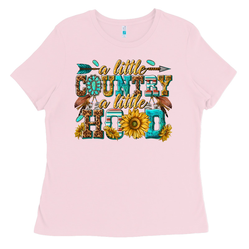 A Little Country A Little Hood Ladies Tee by texasbilliewilder | Teevron
