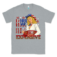 Heather Grey born free but now im expensive Classic Tee - NancyCooperArtShop