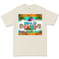 Bone born to camp Premium Tee - Zillion Design Studio