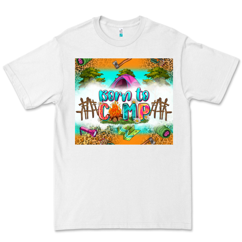 Born To Camp Premium Tee by Zillion Design Studio | Teevron