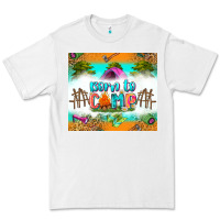 White born to camp Premium Tee - Zillion Design Studio