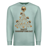 Seafoam Happy Consumption Day Premium Sweatshirt - RanaPortraitStore