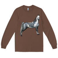 Chestnut Tennessee Walking Horse Long Sleeve Tee - LillyAllenDesigns