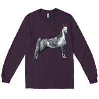 Plum Tennessee Walking Horse Long Sleeve Tee - LillyAllenDesigns