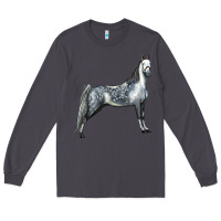 Smoke Tennessee Walking Horse Long Sleeve Tee - LillyAllenDesigns