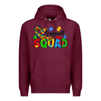 Burgundy support squad Premium Hoodie - JahusDesignShop