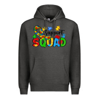 Charcoal Heather support squad Premium Hoodie - JahusDesignShop
