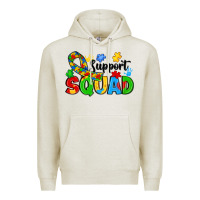 Oatmeal Heather support squad Premium Hoodie - JahusDesignShop