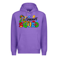 Purple support squad Premium Hoodie - JahusDesignShop