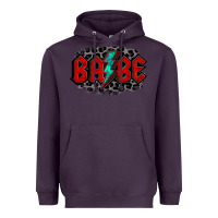 Plum lightning bolt babe Heavyweight Hoodie - Jasminsmagicworld