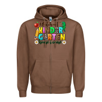Chestnut watch kindergarten home is come Zipper Hoodie - NancyCooperArtShop
