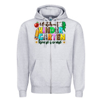 Heather Grey watch kindergarten home is come Zipper Hoodie - NancyCooperArtShop