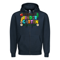 Navy watch kindergarten home is come Zipper Hoodie - NancyCooperArtShop