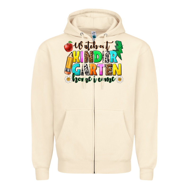 Watch Kindergarten Home Is Come Zipper Hoodie by NancyCooperArtShop | Teevron