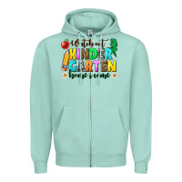 Seafoam watch kindergarten home is come Zipper Hoodie - NancyCooperArtShop