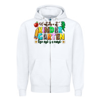White watch kindergarten home is come Zipper Hoodie - NancyCooperArtShop