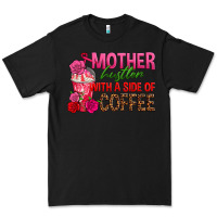 Black mother hustler wt a side of coffee Premium Tee - texasbilliewilder