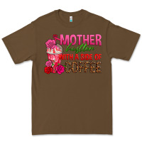 Cacao mother hustler wt a side of coffee Premium Tee - texasbilliewilder