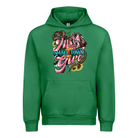 Emerald Just a small town girl Urban Hoodie - HowdyJamesFarm
