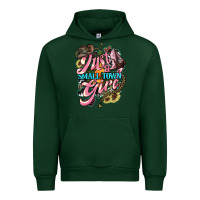 Forest Green Just a small town girl Urban Hoodie - HowdyJamesFarm