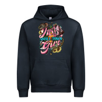 Navy Just a small town girl Urban Hoodie - HowdyJamesFarm