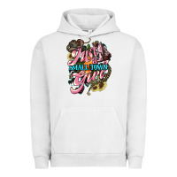 Pigment Lunar Rock Just a small town girl Urban Hoodie - HowdyJamesFarm