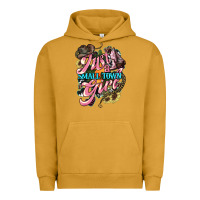 Pigment Peanut Butter Just a small town girl Urban Hoodie - HowdyJamesFarm