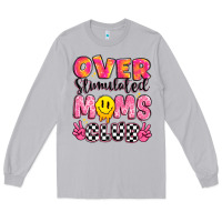 Moon Dust over stimulated moms club Long Sleeve Tee - JahusDesignShop