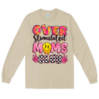 Mushroom over stimulated moms club Long Sleeve Tee - JahusDesignShop