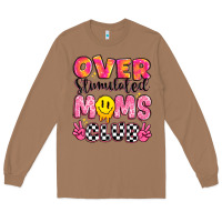 Toasted Coconut over stimulated moms club Long Sleeve Tee - JahusDesignShop