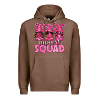 Chestnut breast cancer afro gnomies support squad Premium Hoodie - texasbilliewilder