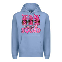 Colony Blue breast cancer afro gnomies support squad Premium Hoodie - texasbilliewilder