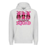 Dove Grey breast cancer afro gnomies support squad Premium Hoodie - texasbilliewilder