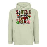Matcha santa's favorite rt respiratory therapist Heavyweight Hoodie - Jasminsmagicworld