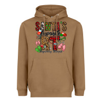 Toasted Coconut santa's favorite rt respiratory therapist Heavyweight Hoodie - Jasminsmagicworld