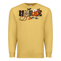 Antique Gold Halloween Nurse Premium Sweatshirt - RanaPortraitStore