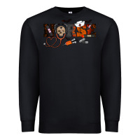 Black Halloween Nurse Premium Sweatshirt - RanaPortraitStore