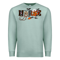Seafoam Halloween Nurse Premium Sweatshirt - RanaPortraitStore