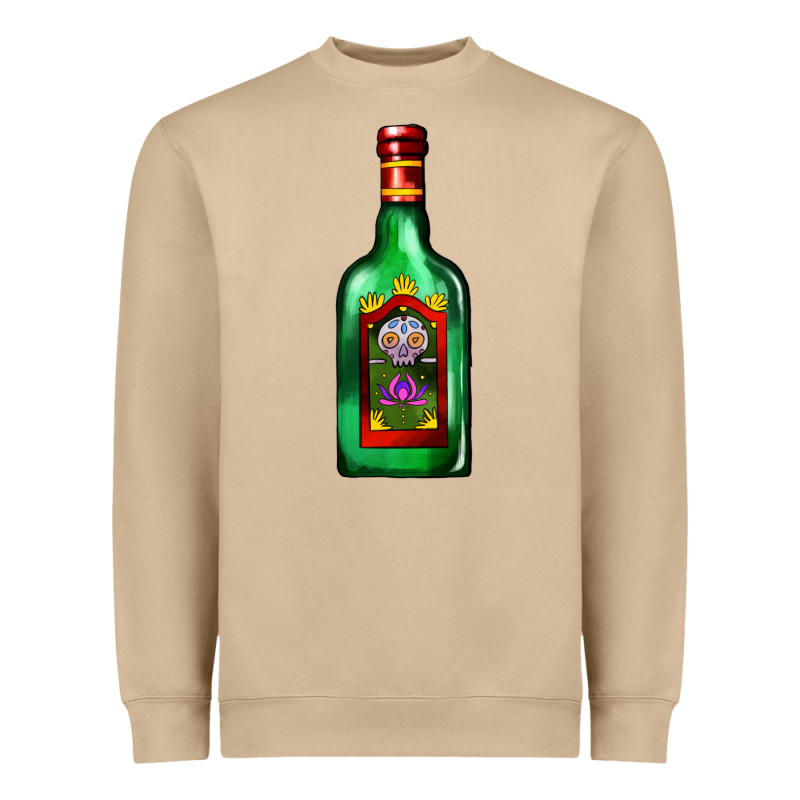 Tequila Bottle Heavyweight Sweatshirt by AdoDesignShop | Teevron