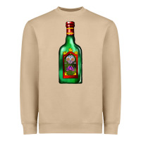 Mushroom tequila bottle Heavyweight Sweatshirt - AdoDesignShop