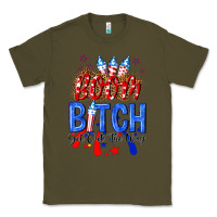 Army Green boom bitch get out the way Classic Tee - NancyCooperArtShop