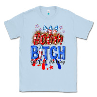 Dusty Blue boom bitch get out the way Classic Tee - NancyCooperArtShop