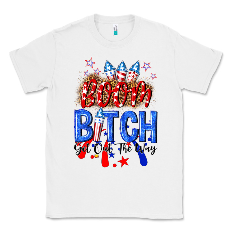 Boom Bitch Get Out The Way Classic Tee by NancyCooperArtShop | Teevron
