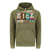 Vintage Olive daisy gıgı Vintage Hoodie - AdoDesignShop