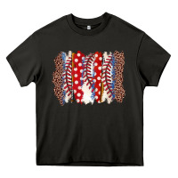 Asphalt baseball brushstroke Heavy Core Tee - Zillion Design Studio