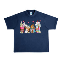 Navy easter coffee cups Urban Heavy Tee - AdoDesignShop
