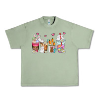 Oil Green easter coffee cups Urban Heavy Tee - AdoDesignShop